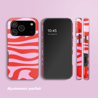 Selencia Coque arrière Vivid Apple iPhone 17 Pro - Dream Swirl Pink