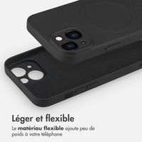 imoshion Coque Couleur avec MagSafe Apple iPhone 14 - Noir