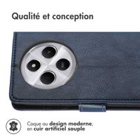 imoshion Étui de téléphone portefeuille Xiaomi Redmi 14C - Bleu foncé