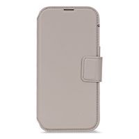 Decoded Portefeuille détachable 2 en 1 en cuir MagSafe Apple iPhone 17 - Solid Clay