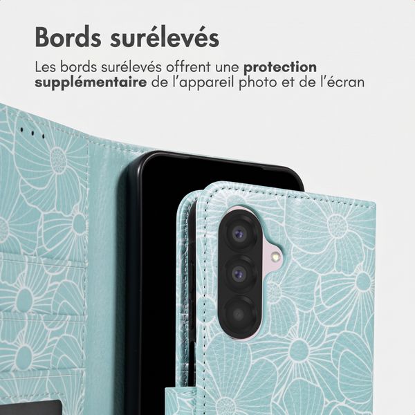 imoshion Étui de télephone portefeuille Design Samsung Galaxy A55 - Botanica