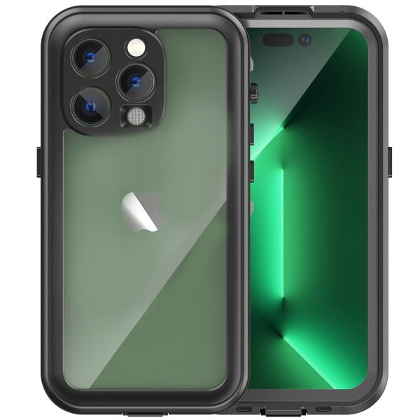 Redpepper Coque imperméable Dot Plus Apple iPhone 14 Pro - Noir