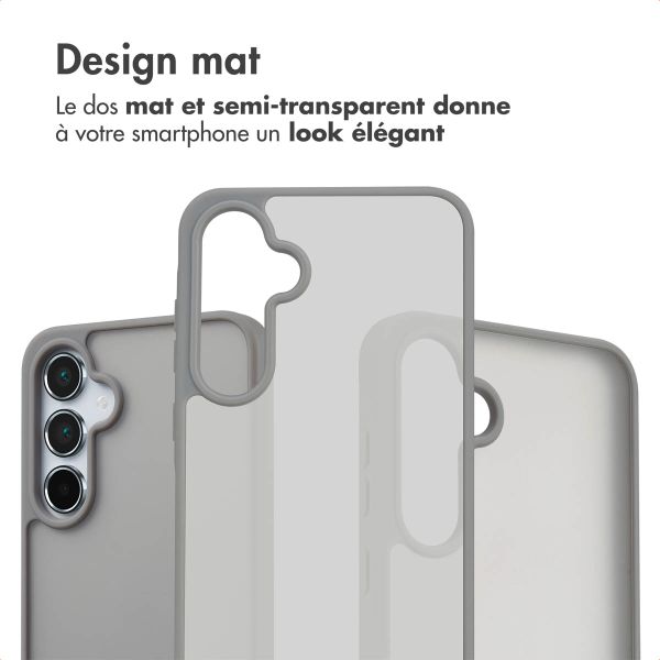 imoshion Coque Color Guard Samsung Galaxy A55 - Gris