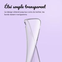 Coque personnalisée avec un nom iPhone SE (2022 / 2020) / 8 / 7 - Transparent