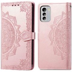 imoshion Etui de télephone Mandala Nokia G60 - Rose Doré