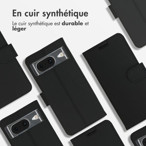Accezz Étui de télephone Wallet Google Pixel 8 - Noir
