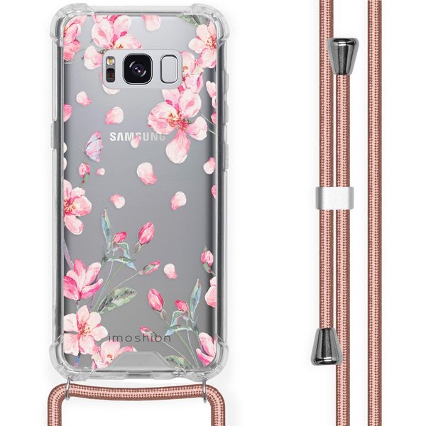 imoshion Coque Design avec cordon Samsung Galaxy S8 - Blossom Watercolor