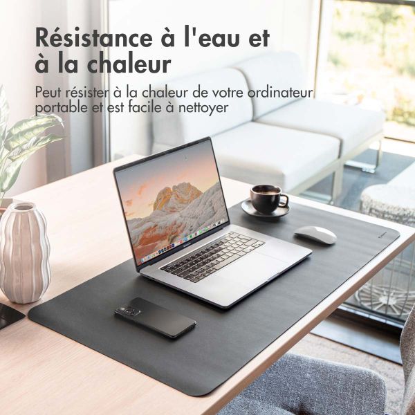 imoshion Le sous-main Desk 90 x 45 cm - M - Noir