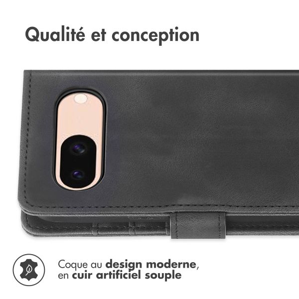 imoshion Etui de télephone portefeuille avec cordon Google Pixel 8a - Noir