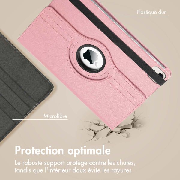 imoshion Coque tablette rotatif à 360° iPad Air 13 pouces (2025) M3 / (2024) M2 - Rose