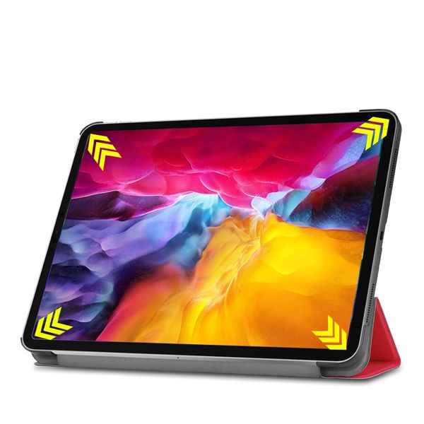 imoshion Coque tablette Trifold iPad Pro 11 (2018/2020/2021/2022) - Rouge