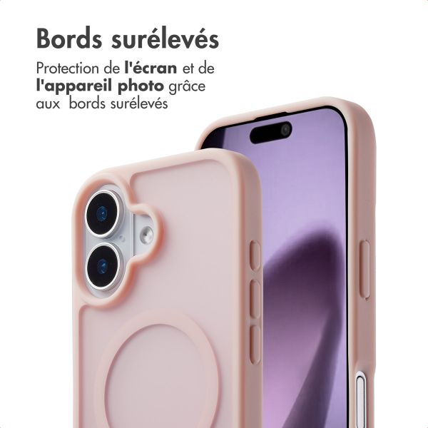 imoshion Coque Color Guard avec MagSafe Apple iPhone 17 - Rose clair