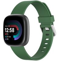 imoshion Bracelet en silicone Fitbit Versa (2) / Versa Lite - Taille L - Vert Foncé