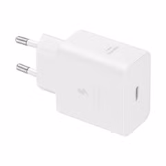 Samsung Adaptateur de charge Super Fast Charging USB-C original – 45 watts – Blanc