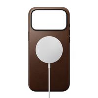 Nomad Coque Modern Leather avec MagSafe Apple iPhone 17 Pro Max - Marron