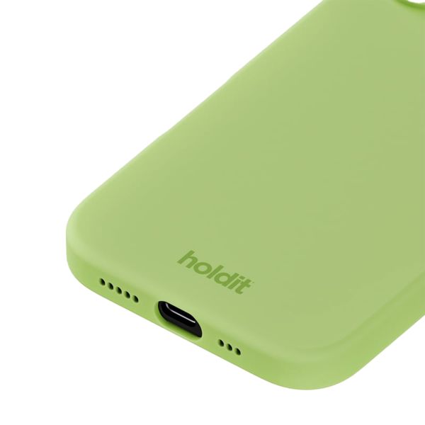 Holdit Coque Silicone Apple iPhone 16 - Matcha