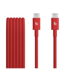 Beats Câble USB-C vers USB-C tressé 60W - 1,5 mètre - Rapid Red