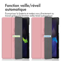 imoshion Coque tablette Design Trifold Samsung Galaxy Tab A8 - Floral Pink