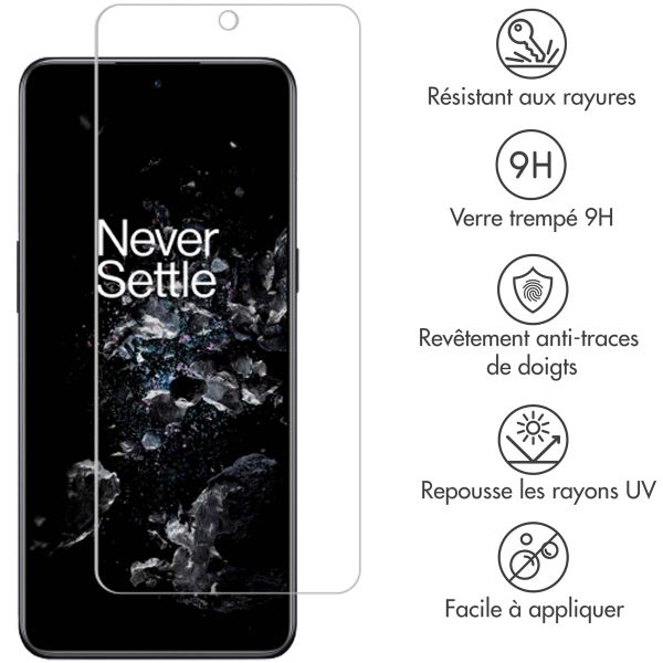 Selencia Protection d'écran en verre trempé OnePlus 10T