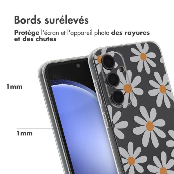 imoshion Coque Design Samsung Galaxy S23 FE - Daisy Flower