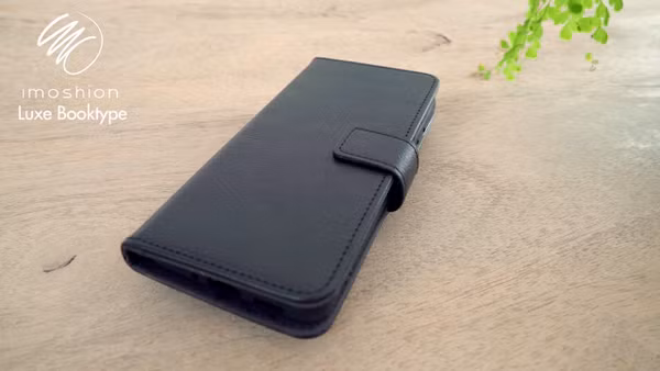 imoshion Étui de télephone portefeuille de luxe Samsung Galaxy A41 - Noir