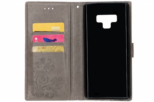 Etui de téléphone Fleurs de Trèfle Samsung Galaxy Note 9