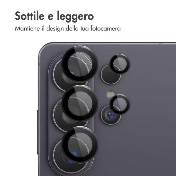imoshion Lot de 2 protections d'objectif de caméra Samsung Galaxy S26 / S26 Plus - Noir