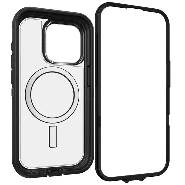OtterBox Coque Defender Pro avec MagSafe Apple iPhone 15 Pro - Transparent