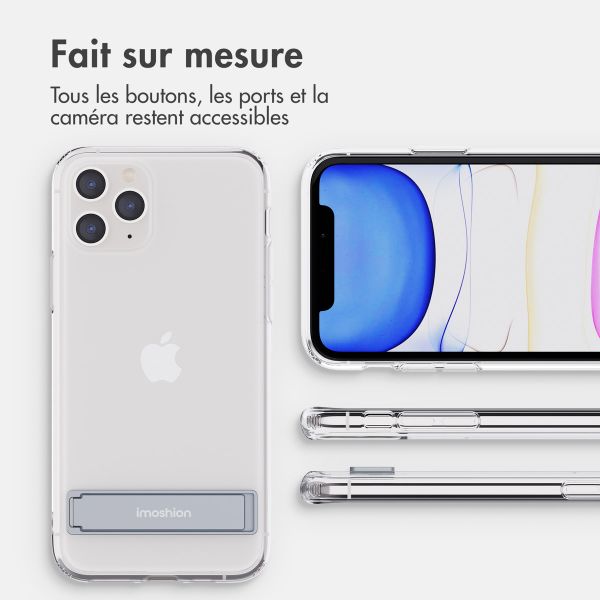 imoshion Coque Stand Apple iPhone 11 Pro - Transparent