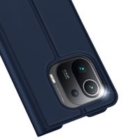 Dux Ducis Étui de téléphone Slim Xiaomi Mi 11 Pro - Bleu foncé