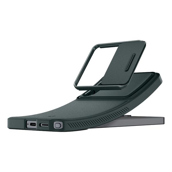 Spigen Coque Optik Armor Camera slider Samsung Galaxy S26 Ultra - Abyss Green