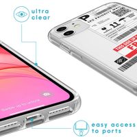 imoshion Coque Design iPhone 11 - Étiquette