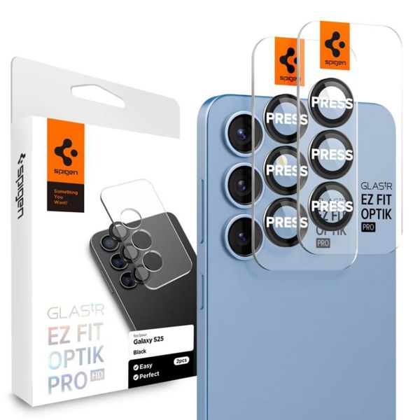 Spigen Glas.tR EZFit Optik Lens Protector 2 pack Samsung Galaxy S25