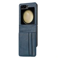 imoshion Étui de télephone portefeuille Luxe Samsung Galaxy Z Flip 7 FE - Bleu foncé