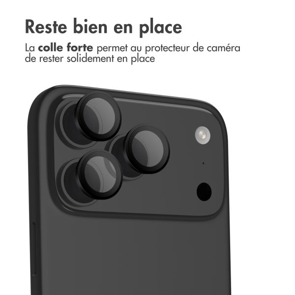 imoshion Protection d'objectif d'appareil photo (pack de 2) Apple iPhone 17 Pro / 17 Pro Max - Noir