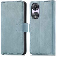 imoshion Étui de télephone portefeuille Oppo A58 - Bleu clair