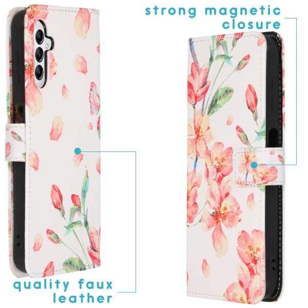 imoshion Coque silicone design Samsung Galaxy A14 (5G) - Blossom Watercolor