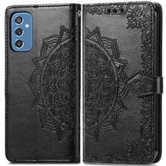 imoshion Etui de téléphone portefeuille Mandala Samsung Galaxy M52 - Noir