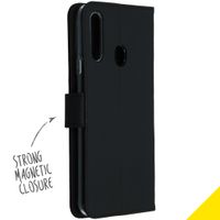 Accezz Étui de télephone Wallet Samsung Galaxy A20s - Noir