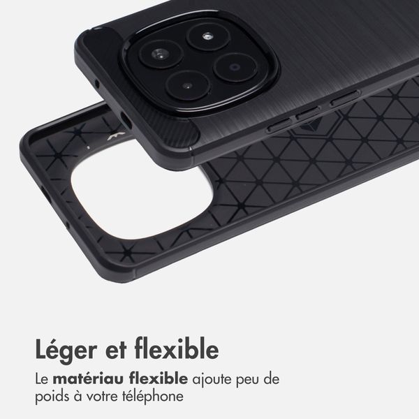 imoshion Coque Brushed Xiaomi Redmi Note 15 Pro Plus (5G) - Noir