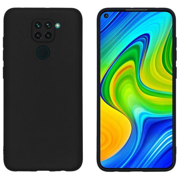 imoshion Coque Couleur Xiaomi Redmi Note 9 - Noir