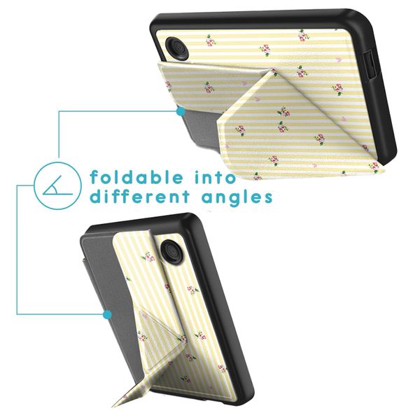 imoshion Étui de liseuse portefeuille design Pliable Kobo Clara Colour / BW - Garden Stripes
