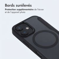 imoshion Bookcase transparente avec MagSafe Apple iPhone 16 - Noir