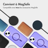 imoshion Coque Sparkle avec MagSafe iPhone 14 - Violet