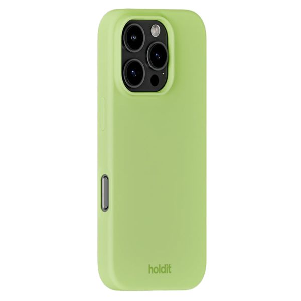 Holdit Coque Silicone Apple iPhone 16 Pro - Matcha