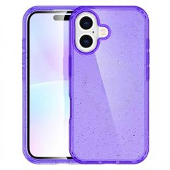 imoshion Coque Pailletée avec MagSafe Apple iPhone 17 - Violet