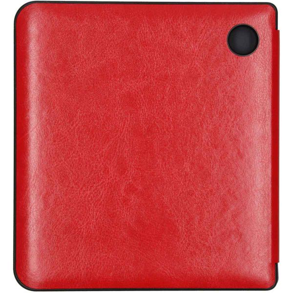 Etui portefeuille unie Kobo Libra H2O - Rouge