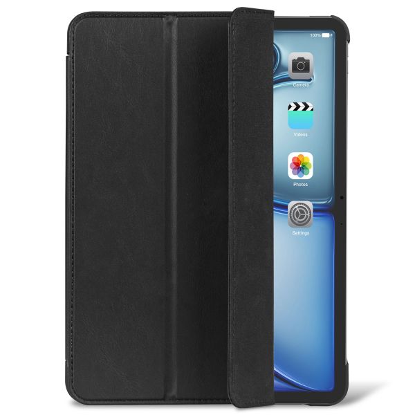 Decoded Textured Sillicon Slim Cover Apple iPad Air 11 pouces (2025) M3 / (2024) M2 - Charcoal Black