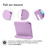 imoshion Coque kidsproof avec poignée iPad 11 (2025) 11 pouces / iPad 10 (2022) 10.9 pouces - Lila