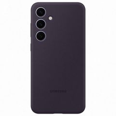 Samsung Original Coque en silicone Samsung Galaxy S24 Plus - Dark Violet